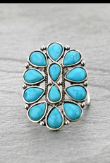 WESTERN STYLE STONE SCARF SLIDE