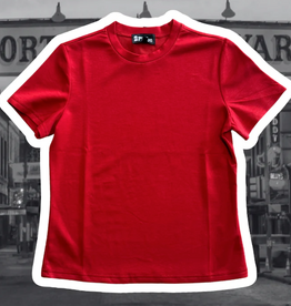 SHIRT WMS S/S CLOUD BASIC TEE SNUG FIT RED