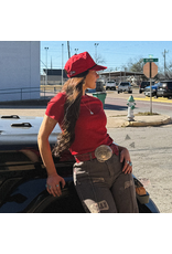 SHIRT WMS S/S CLOUD BASIC TEE SNUG FIT RED