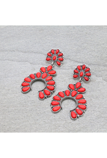 SQUASH BLOSSOM POST EARRINGS