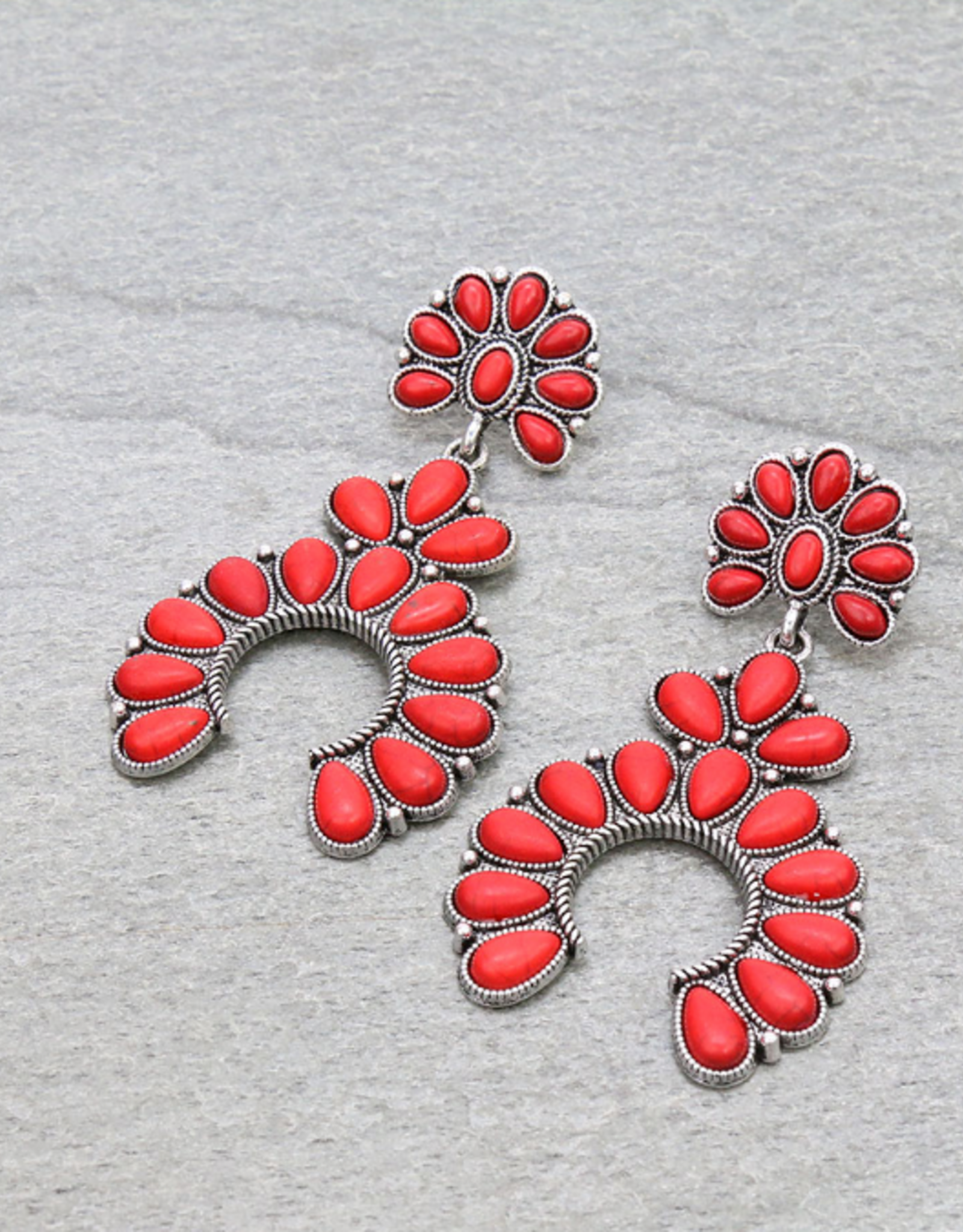 SQUASH BLOSSOM POST EARRINGS