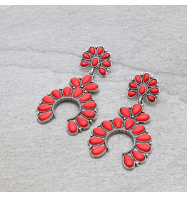 SQUASH BLOSSOM POST EARRINGS