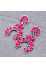 SQUASH BLOSSOM POST EARRINGS