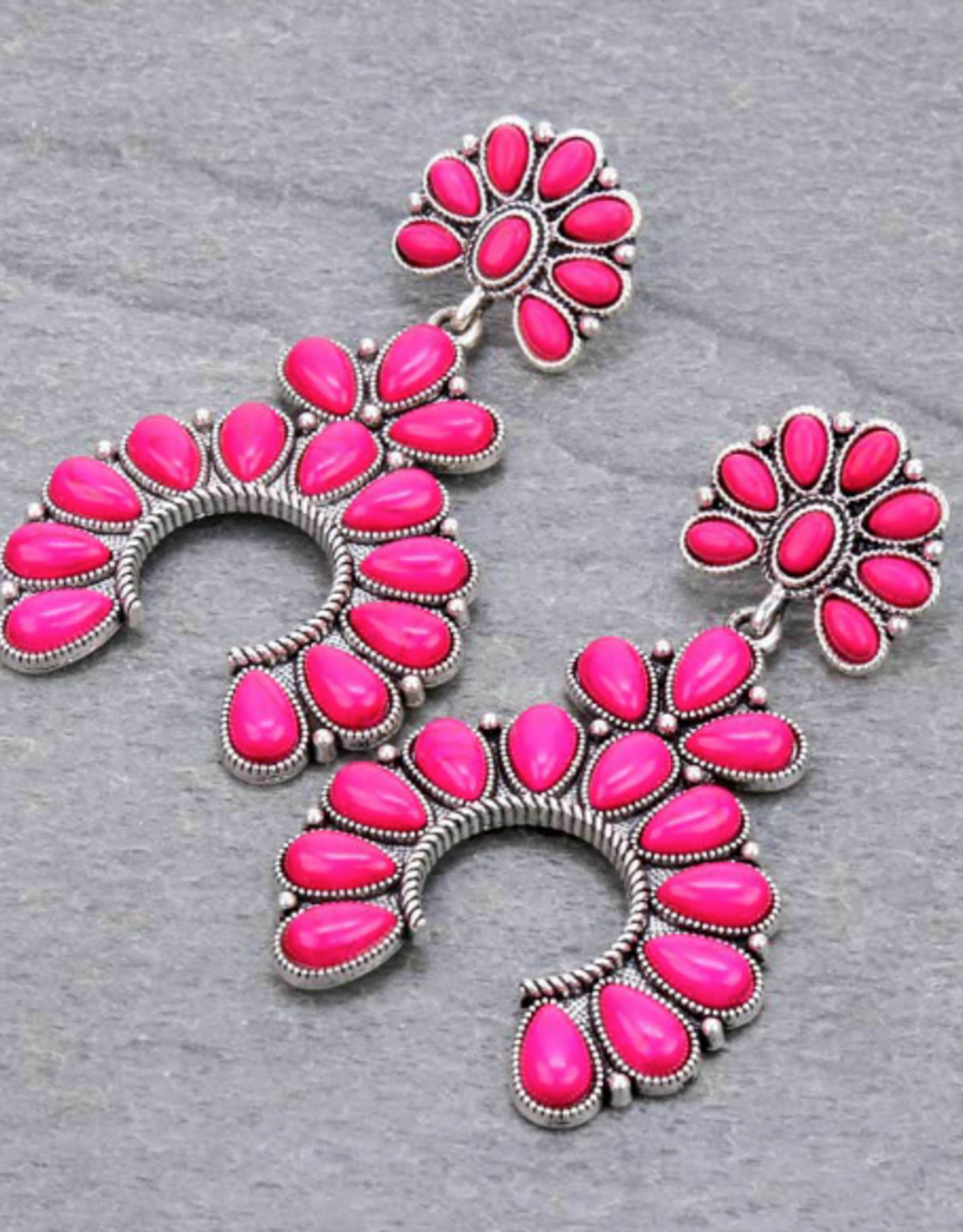 SQUASH BLOSSOM POST EARRINGS