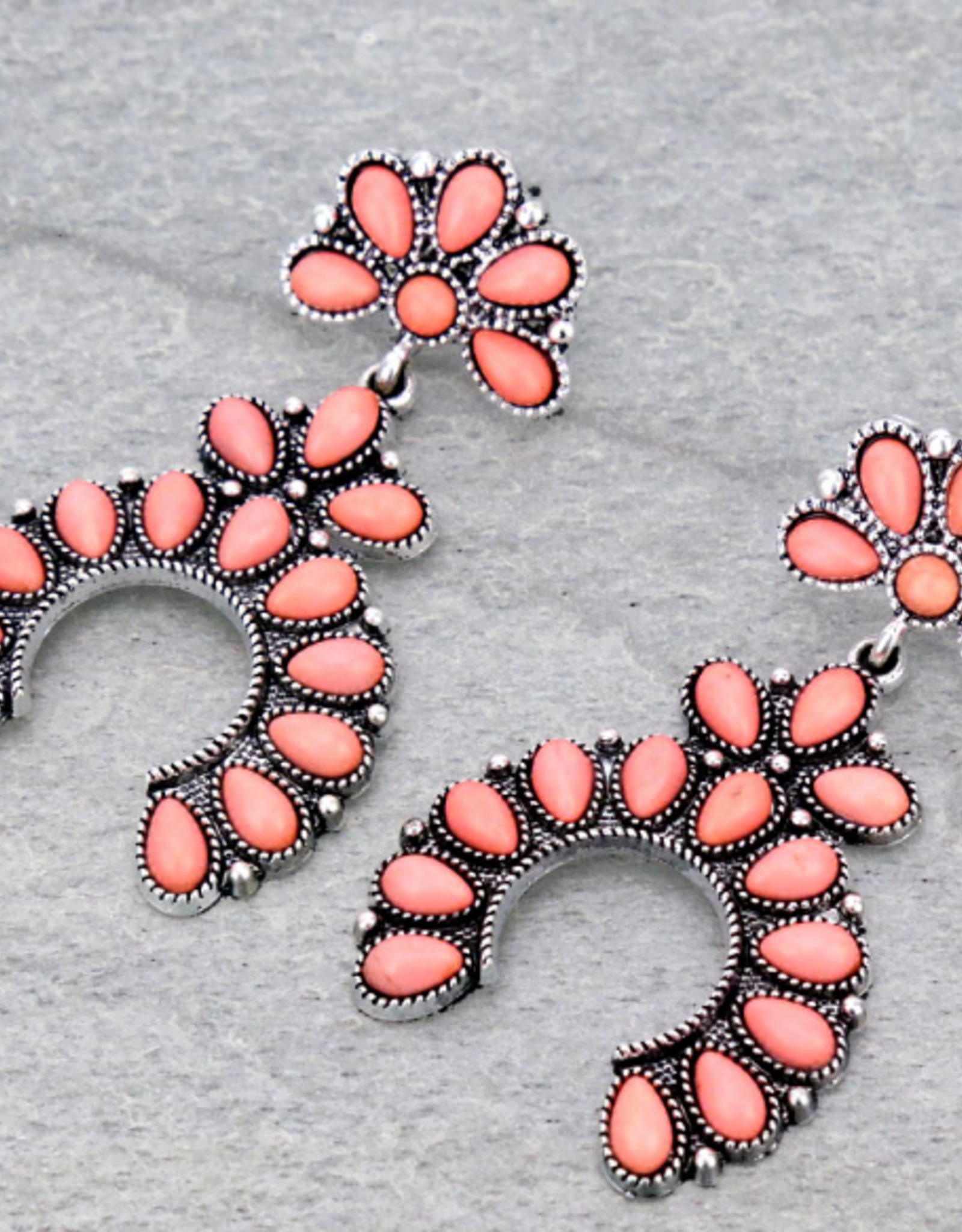 SQUASH BLOSSOM POST EARRINGS