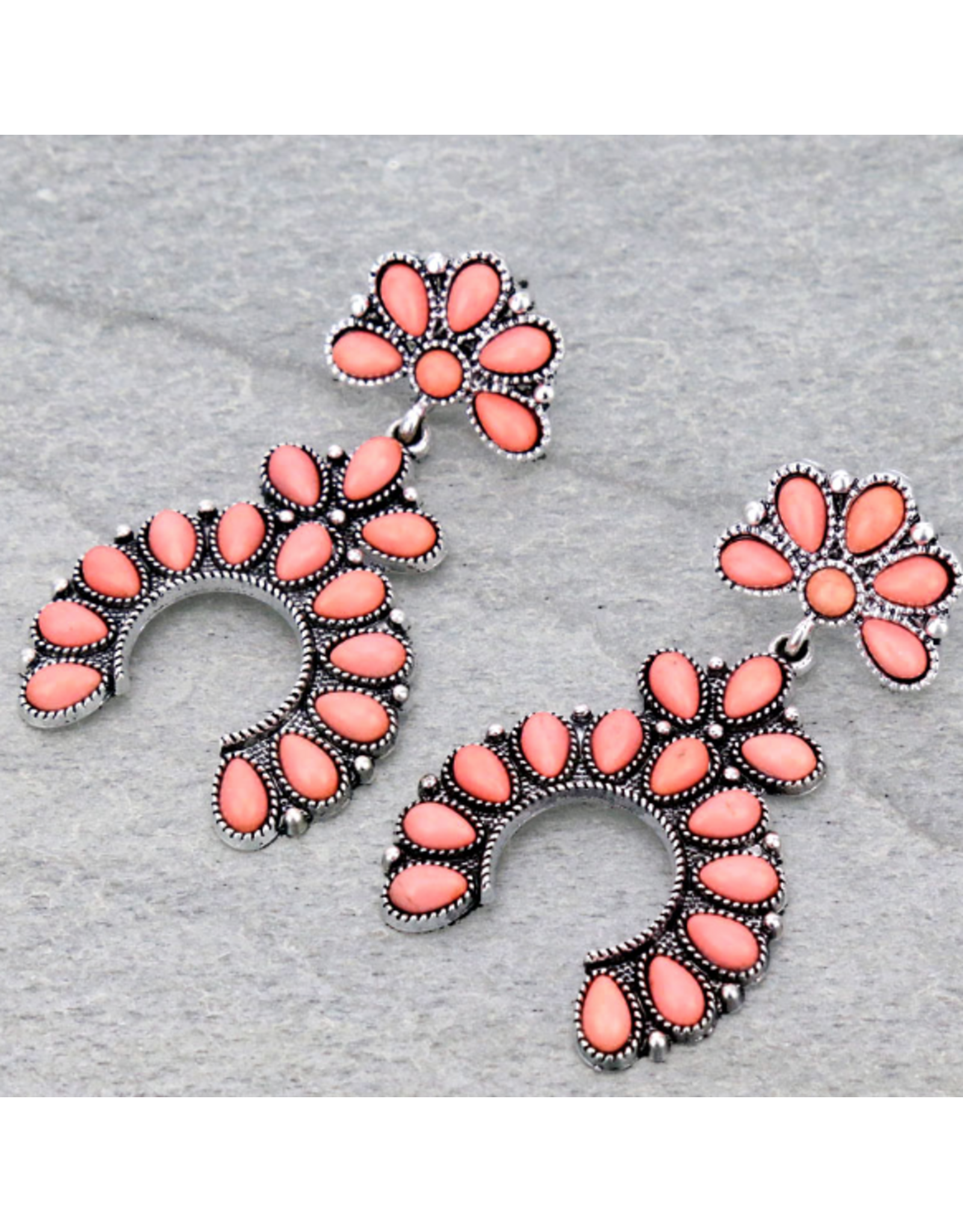 SQUASH BLOSSOM POST EARRINGS