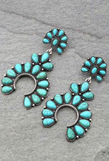 SQUASH BLOSSOM POST EARRINGS
