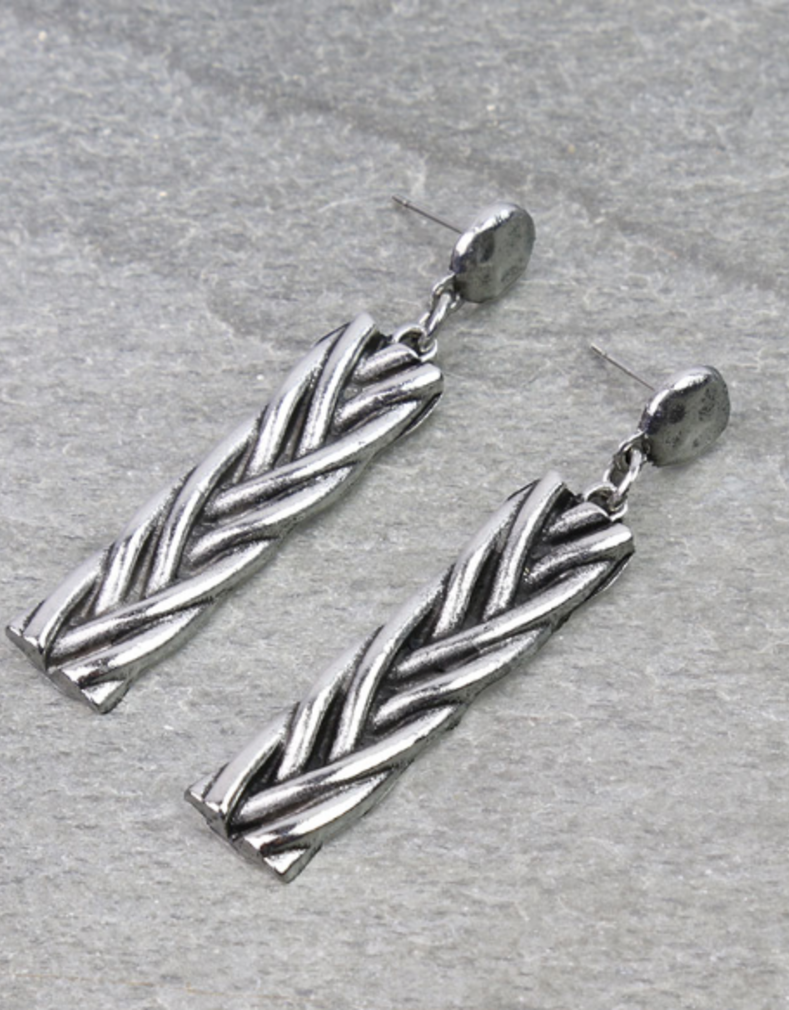 WESTERN STYLE BAR STUD EARRINGS