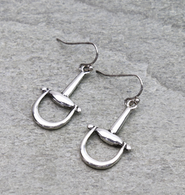 HORSEBIT DANGLE EARRINGS