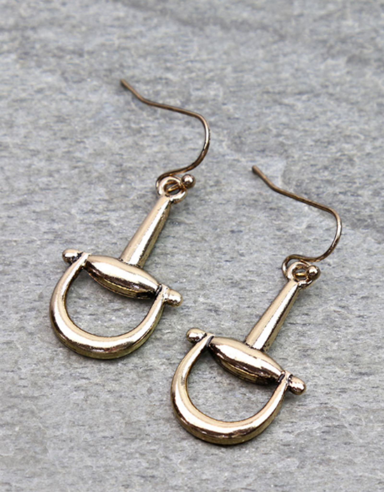 HORSEBIT DANGLE EARRINGS