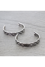 2" WESTERN AZTEC HOOP EARRINGS