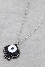 SPADE 8 BALL NECKLACE