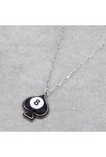 SPADE 8 BALL NECKLACE