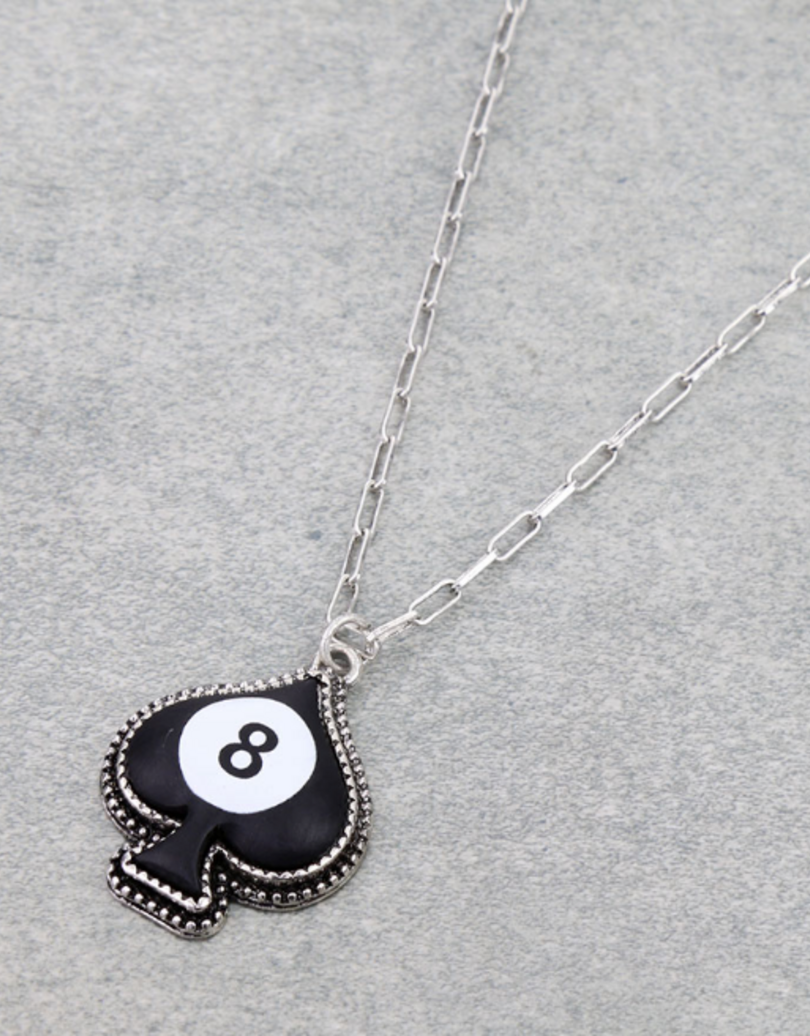 SPADE 8 BALL NECKLACE