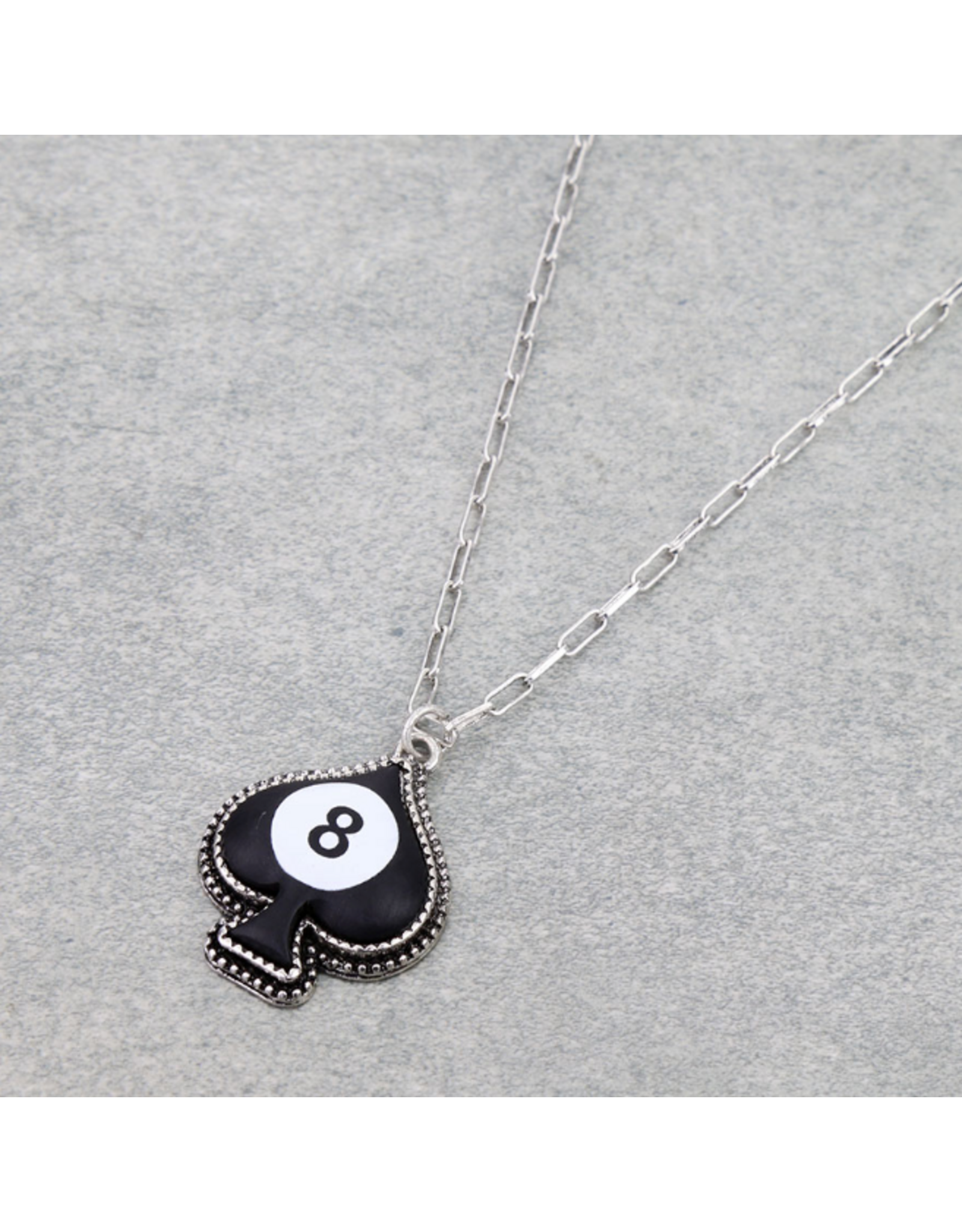 SPADE 8 BALL NECKLACE