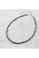 NECKLACE NAVAJO PEARL 6MM  18"