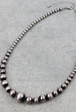 GRADUATED NAVAJO PEARL NECKLACE
