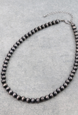 NAVAJO PEARL NECKLACE 8MM 18"