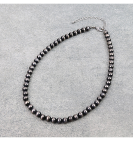 NAVAJO PEARL NECKLACE 8MM 18"