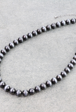 NECKLACE NAVAJO PEARL 10 MM BEADS