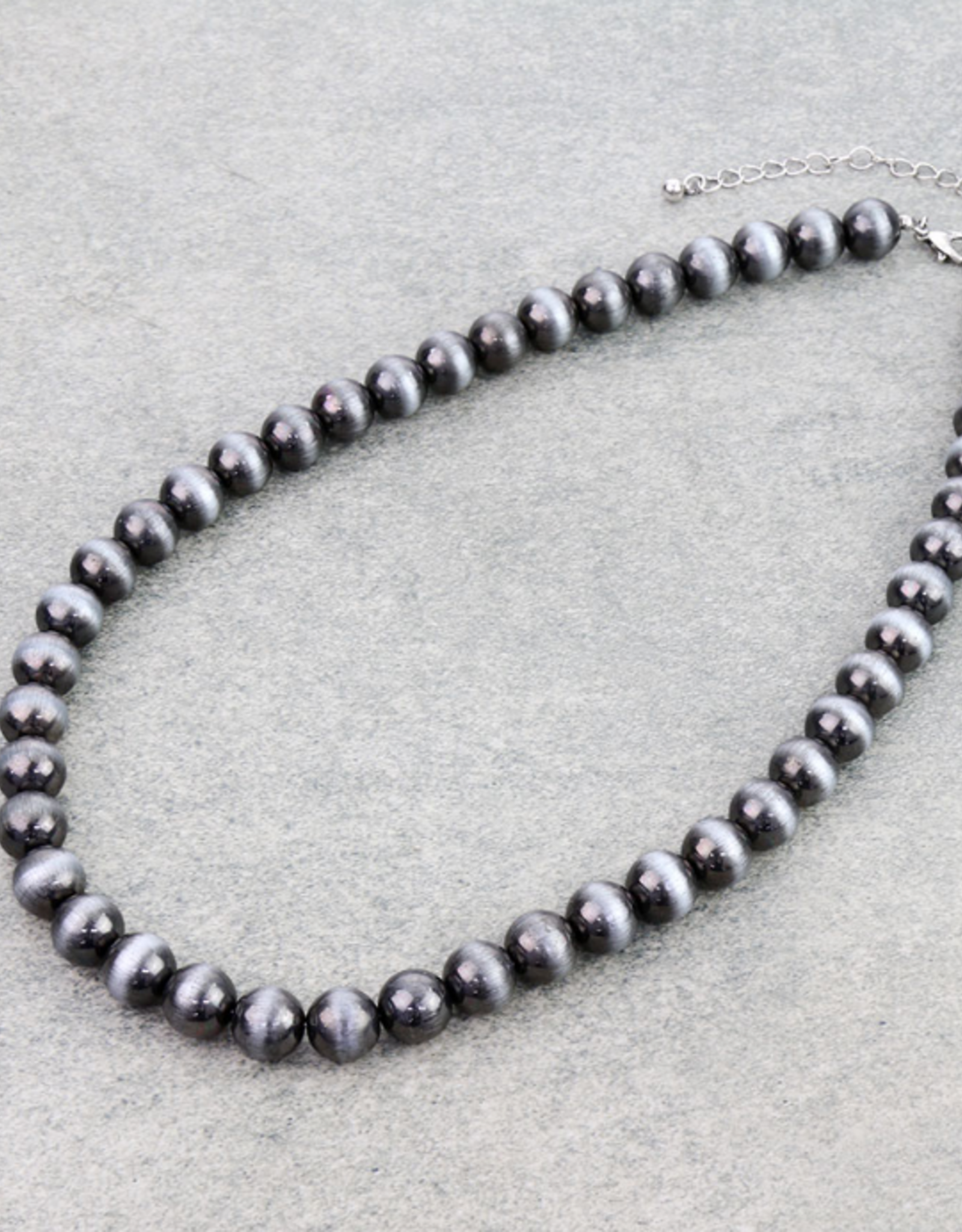 NECKLACE NAVAJO PEARL 10 MM BEADS