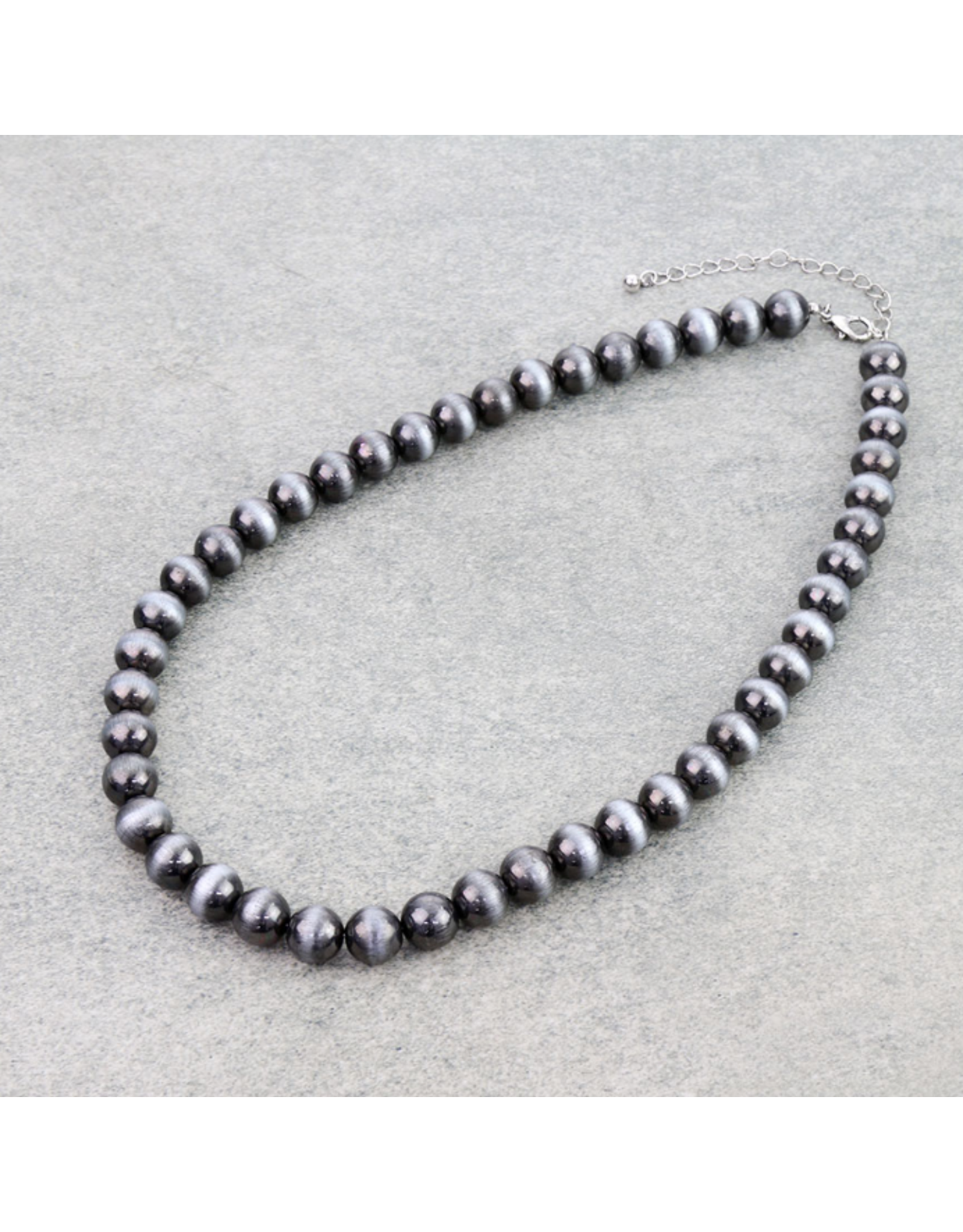 NECKLACE NAVAJO PEARL 10 MM BEADS