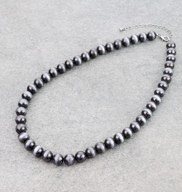 NECKLACE NAVAJO PEARL 10 MM BEADS