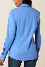 ARIAT SHIRT WMS L/S  KIRBY ULTRAMARINE