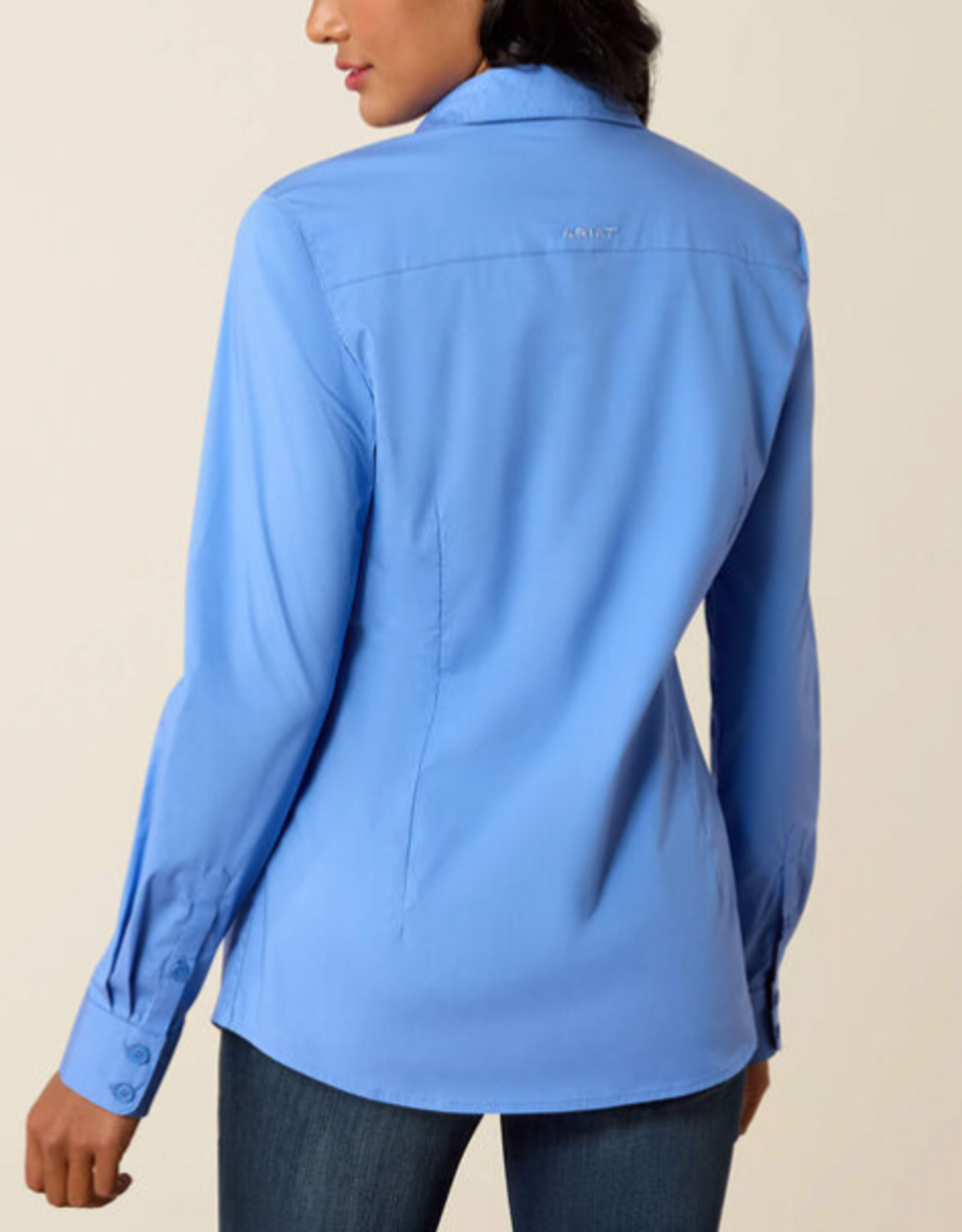 ARIAT SHIRT WMS L/S  KIRBY ULTRAMARINE