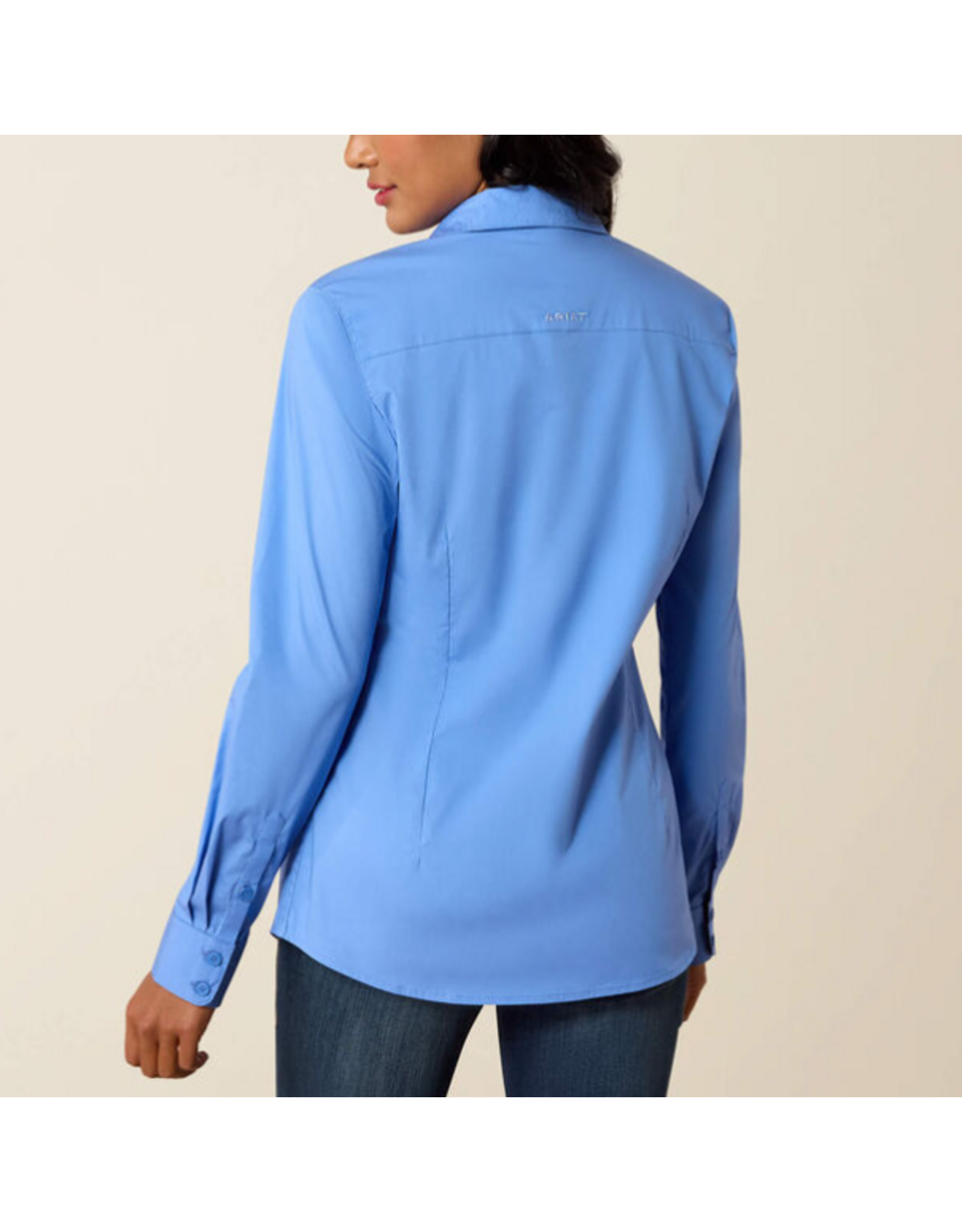 ARIAT SHIRT WMS L/S  KIRBY ULTRAMARINE