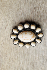 WILD RAG SCRAF SLIDE WHITE CONCHO