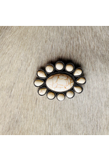 WILD RAG SCRAF SLIDE WHITE CONCHO