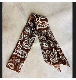 TWILLIE WILD RAG BROWN & WHITE