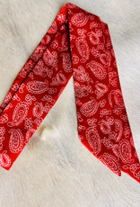 TWILLY MAROON & WHITE  BANDANA PRINT