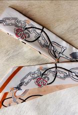 REVERSIBLE TWILLY SKELETON BIT WHITE AND TAN