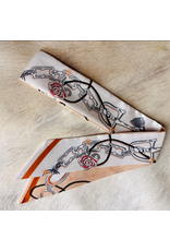 REVERSIBLE TWILLY SKELETON BIT WHITE AND TAN