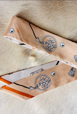 REVERSIBLE TWILLY SKELETON BIT WHITE AND TAN