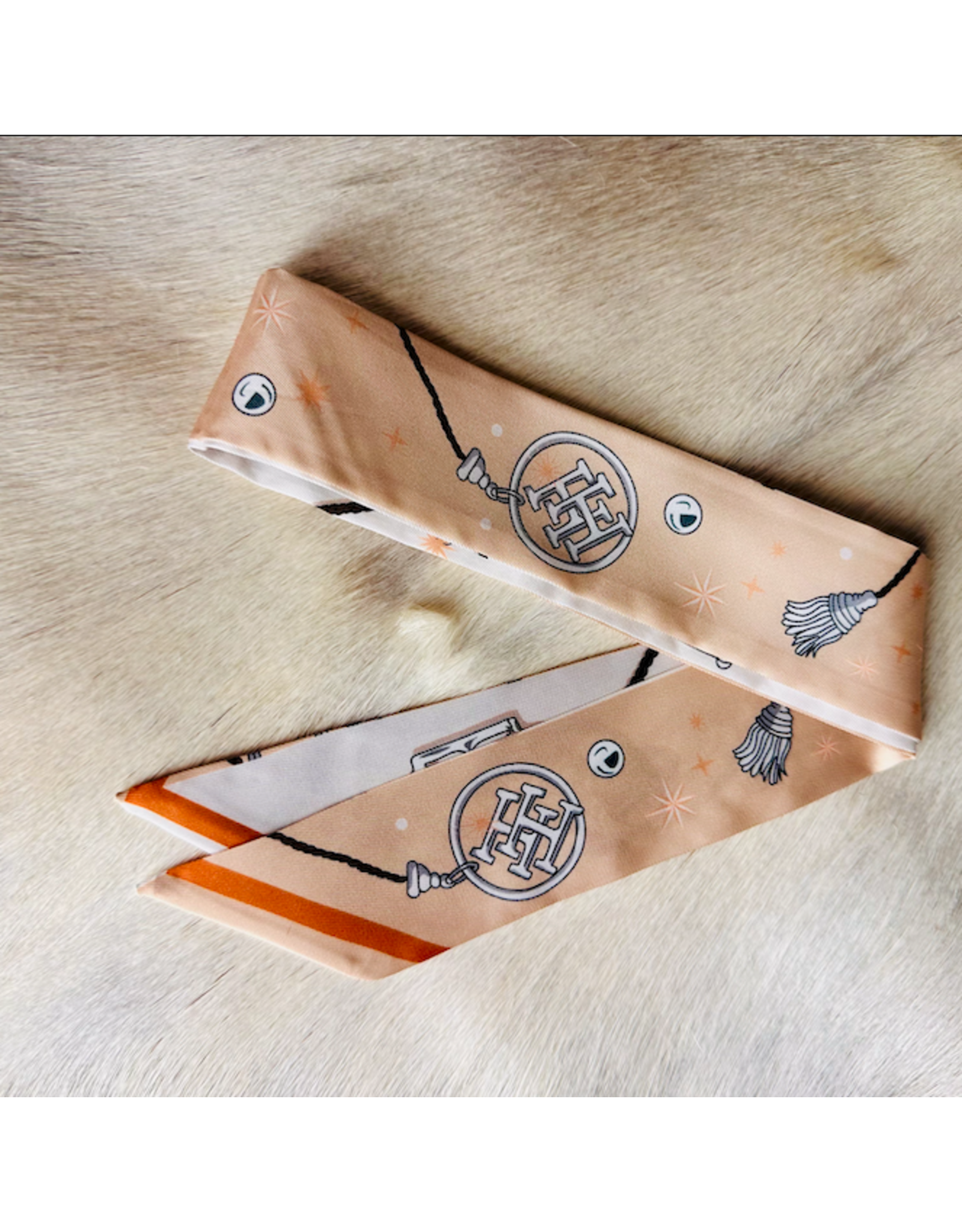 REVERSIBLE TWILLY SKELETON BIT WHITE AND TAN