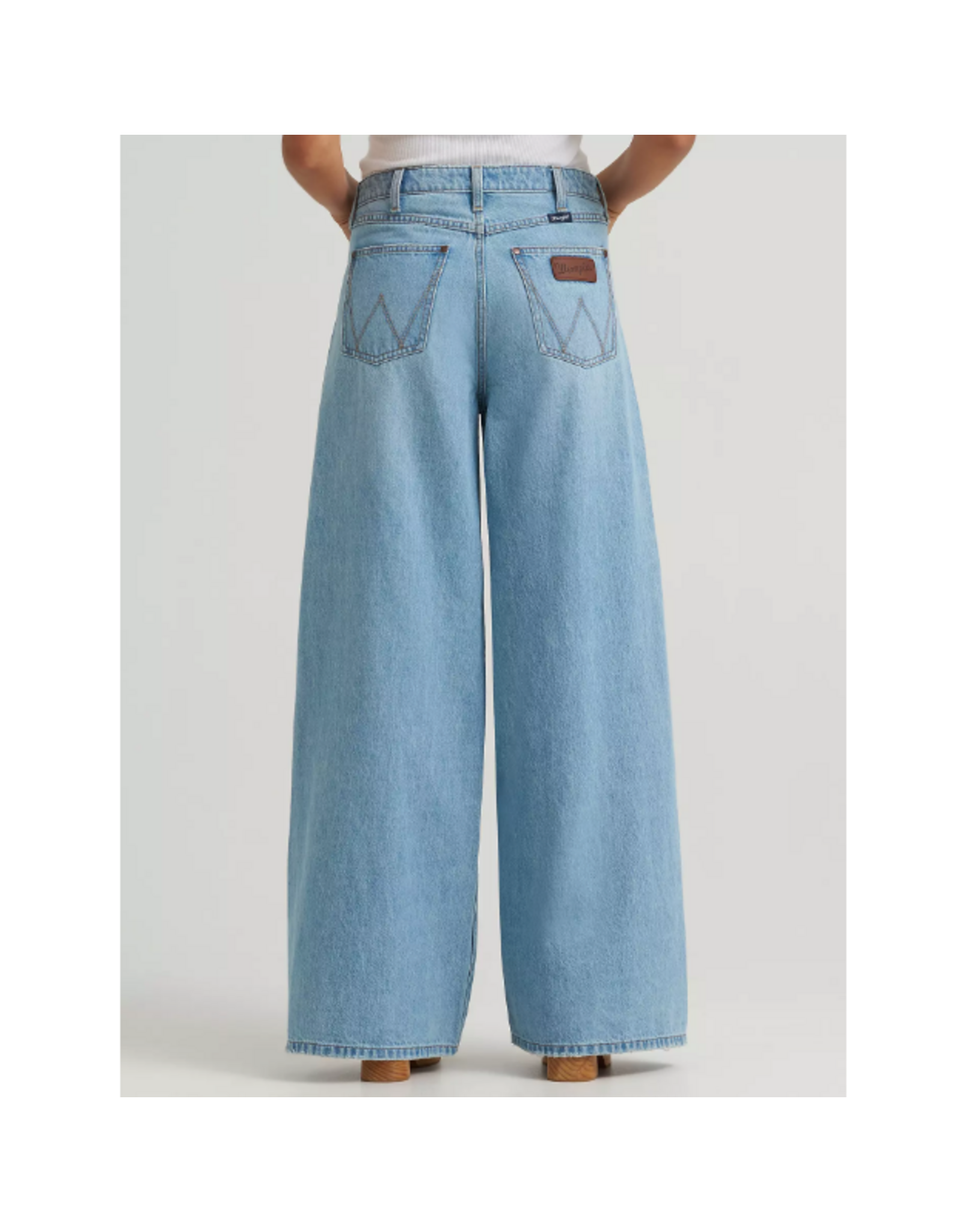 JEANS WMS WRANGLER WIDE LEG BAILEY LIGHT