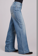 ROPER JEANS WMS STETSON WIDE LEG MIDDLE RAISED INSEAM