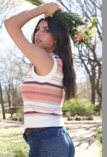 SWEATER VEST WMS CRUEL GIRL MULTICOLOR