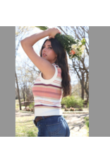 SWEATER VEST WMS CRUEL GIRL MULTICOLOR