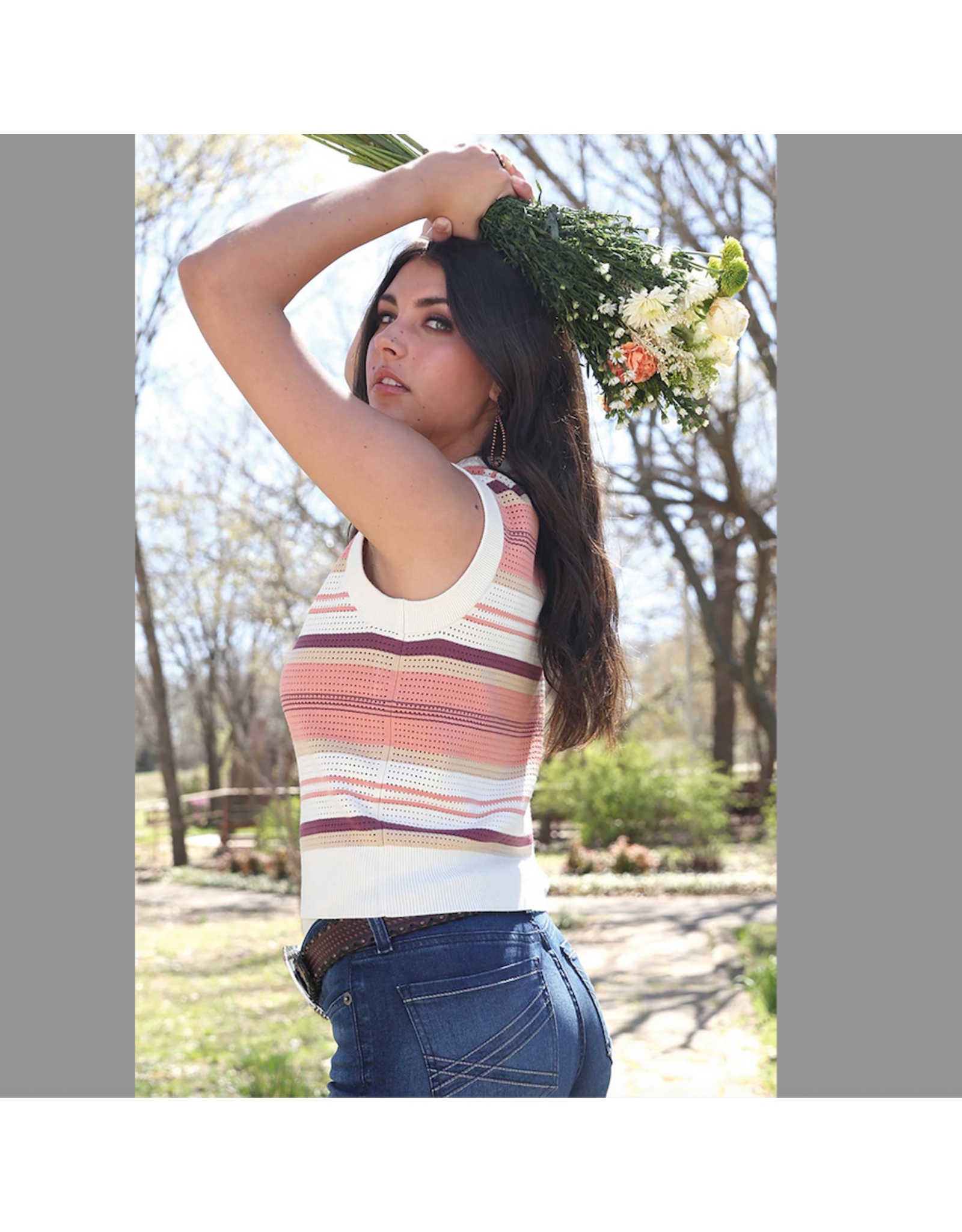 SWEATER VEST WMS CRUEL GIRL MULTICOLOR