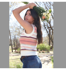 SWEATER VEST WMS CRUEL GIRL MULTICOLOR