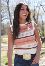 SWEATER VEST WMS CRUEL GIRL MULTICOLOR