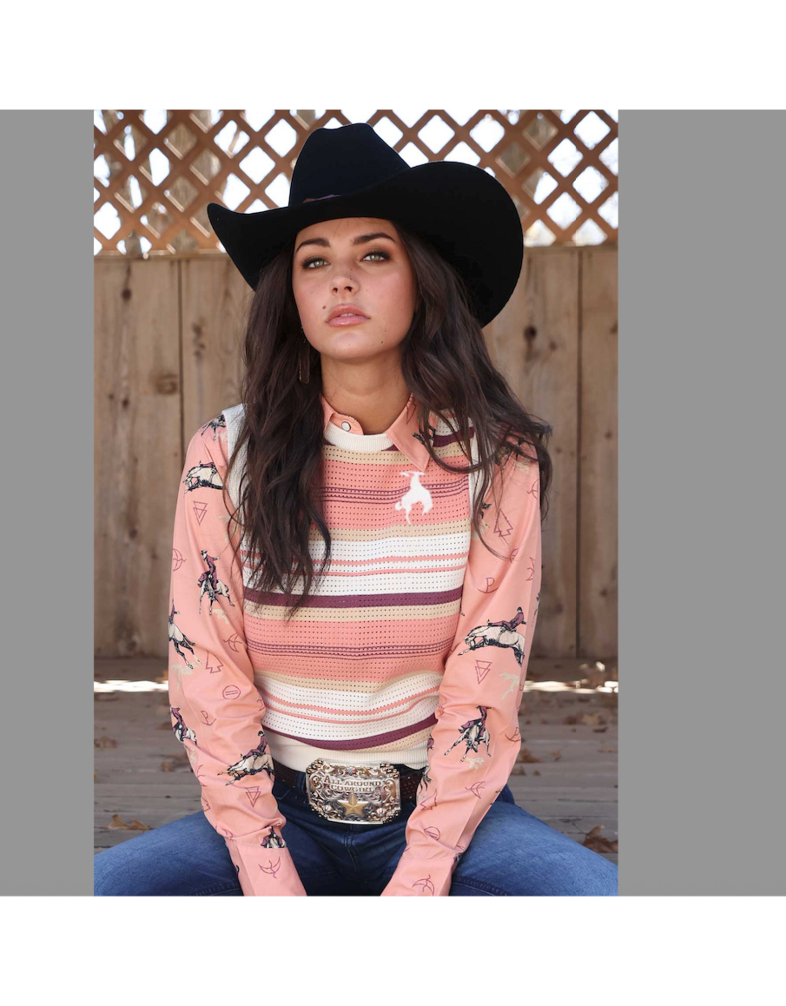 SWEATER VEST WMS CRUEL GIRL MULTICOLOR