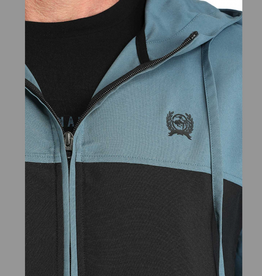 CINCH HOODIE MENS CINCH BLUE & BLACK