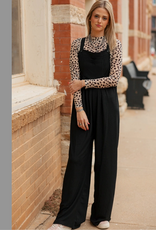 JUMPSUIT WMS BLACK "NIGHT SKY"