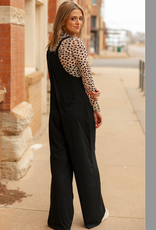 JUMPSUIT WMS BLACK "NIGHT SKY"