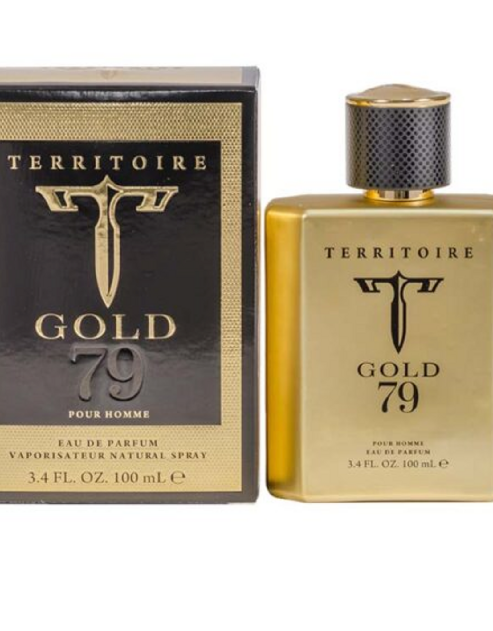 TERRITOIRE GOLD COLOGNE FOR MEN 3.4 OZ